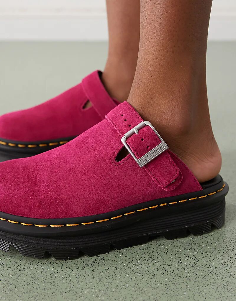 Туфли Dr Martens ZebZag цвета фуксии — фото 3