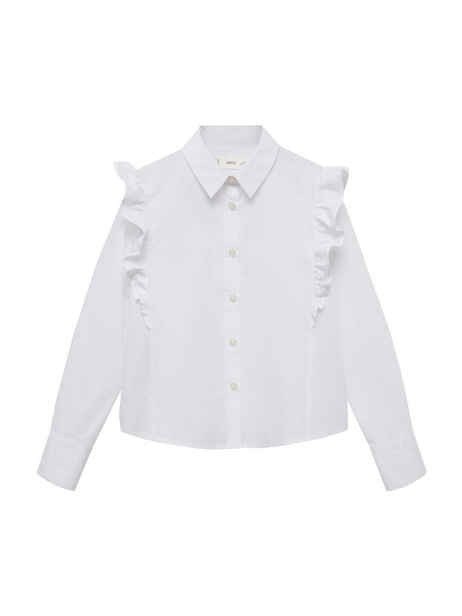 

Блузка MANGO KIDS CARLOTA, белый