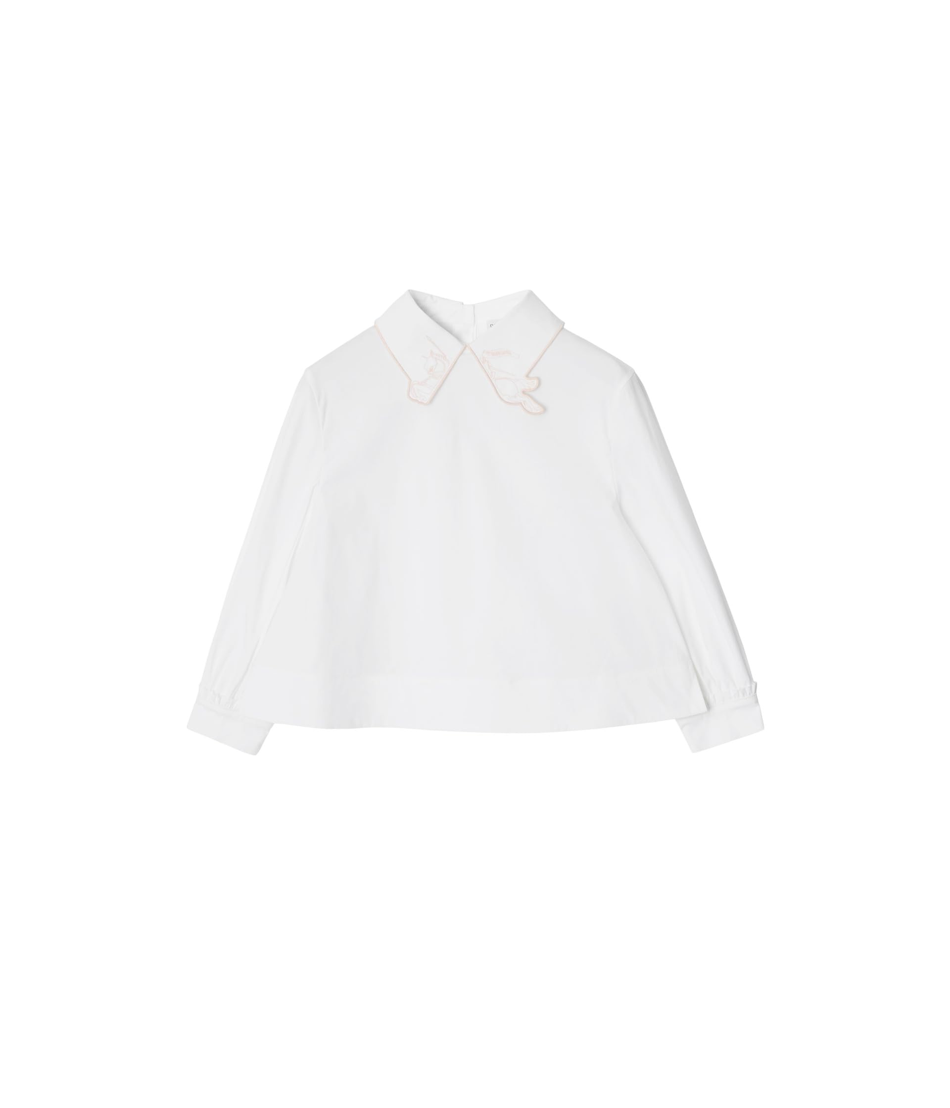 

Рубашка Burberry Kids Cora EKD Shirt, белый