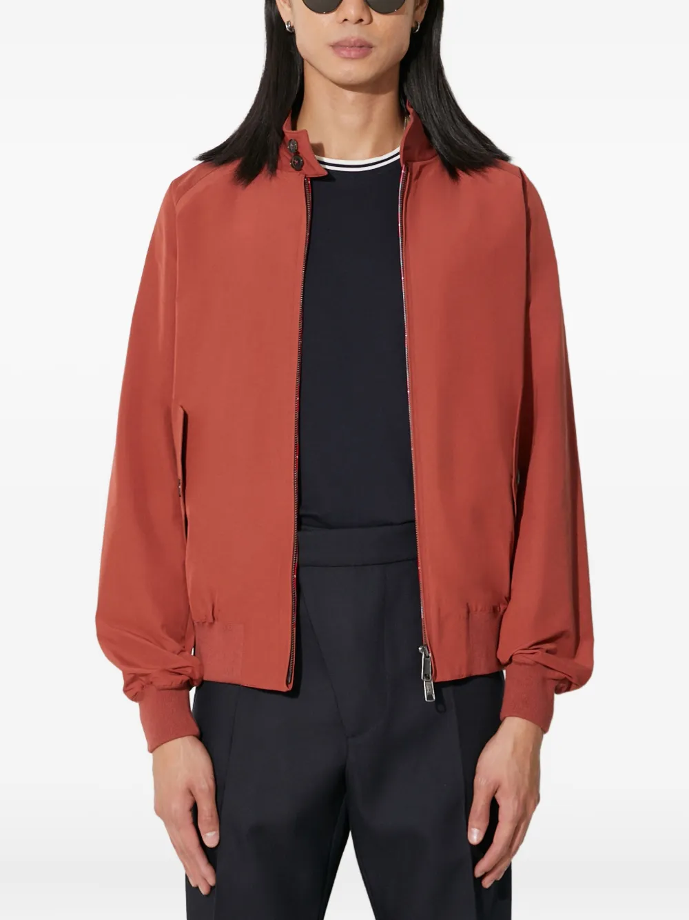 

Бомбер G4 Cloth на молнии спереди BARACUTA, красный