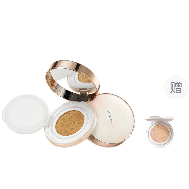 Florasis Тональный крем-подушечка Jade Beauty Water Lily Air Cushion CC увлажняющий прозрачный, [Dry Skin Recommendation]N30 Natural Skin