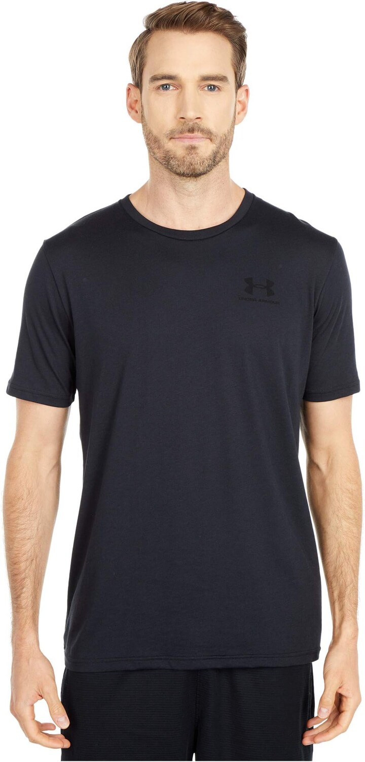 

Sportstyle Левая грудь с коротким рукавом Under Armour, цвет Black/Black