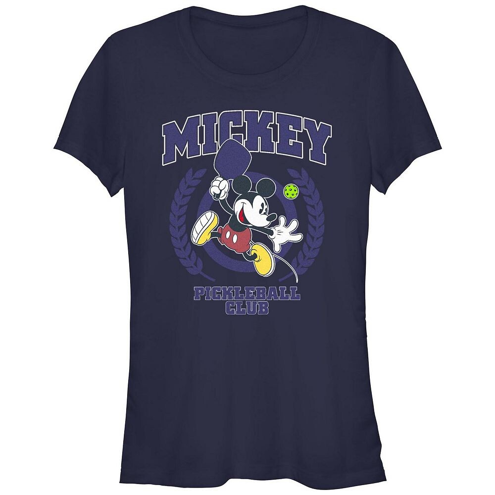 

Детская футболка с рисунком Микки Мауса Пиклбола Disney's, темно-синий