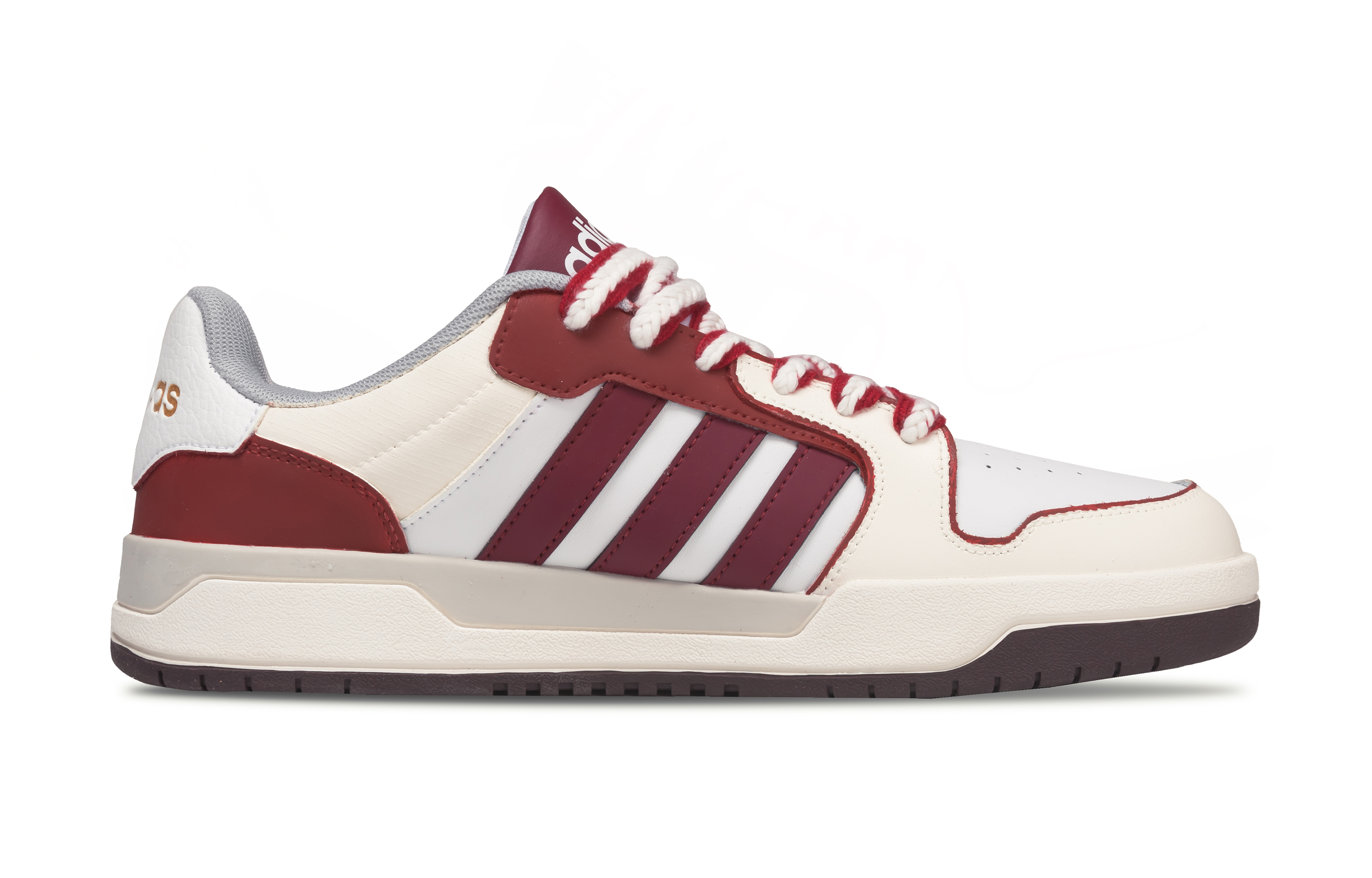 Adidas Кроссовки для скейтбординга ENTRAP Unisex Low top Red — фото 4