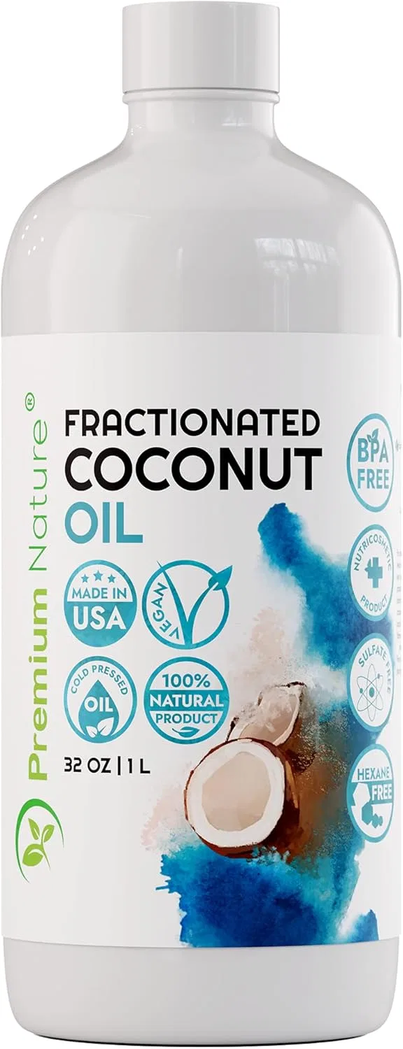 Масло для массажа кокосовое Premium Nature, 32 oz