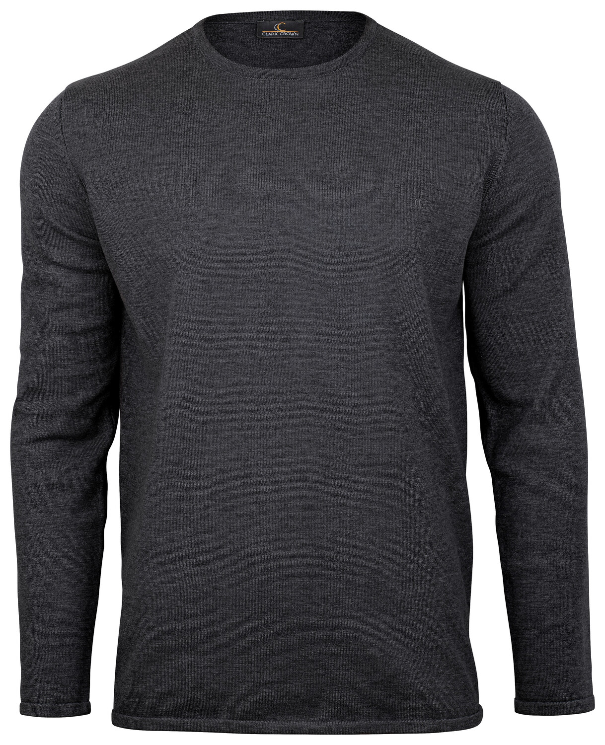 

Толстовка Clark Crown Basic Crew Neck Strickpullover, антрацит