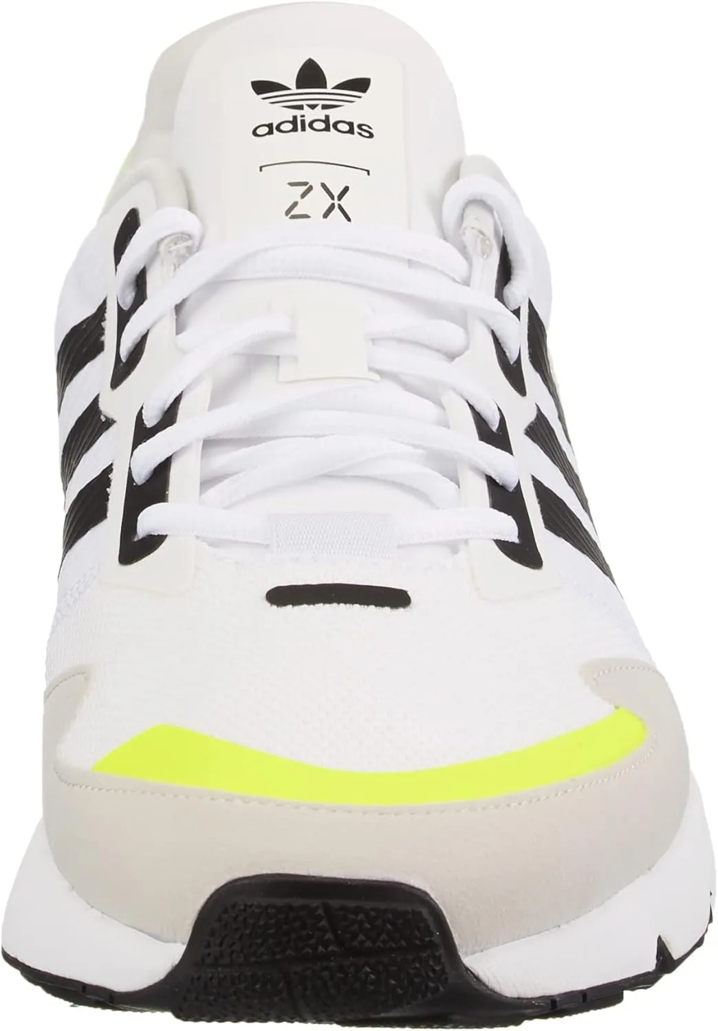 Гимнастические кроссовки Adidas Zx 1k Boost для мужчин, белый/черный/желтый — фото 2