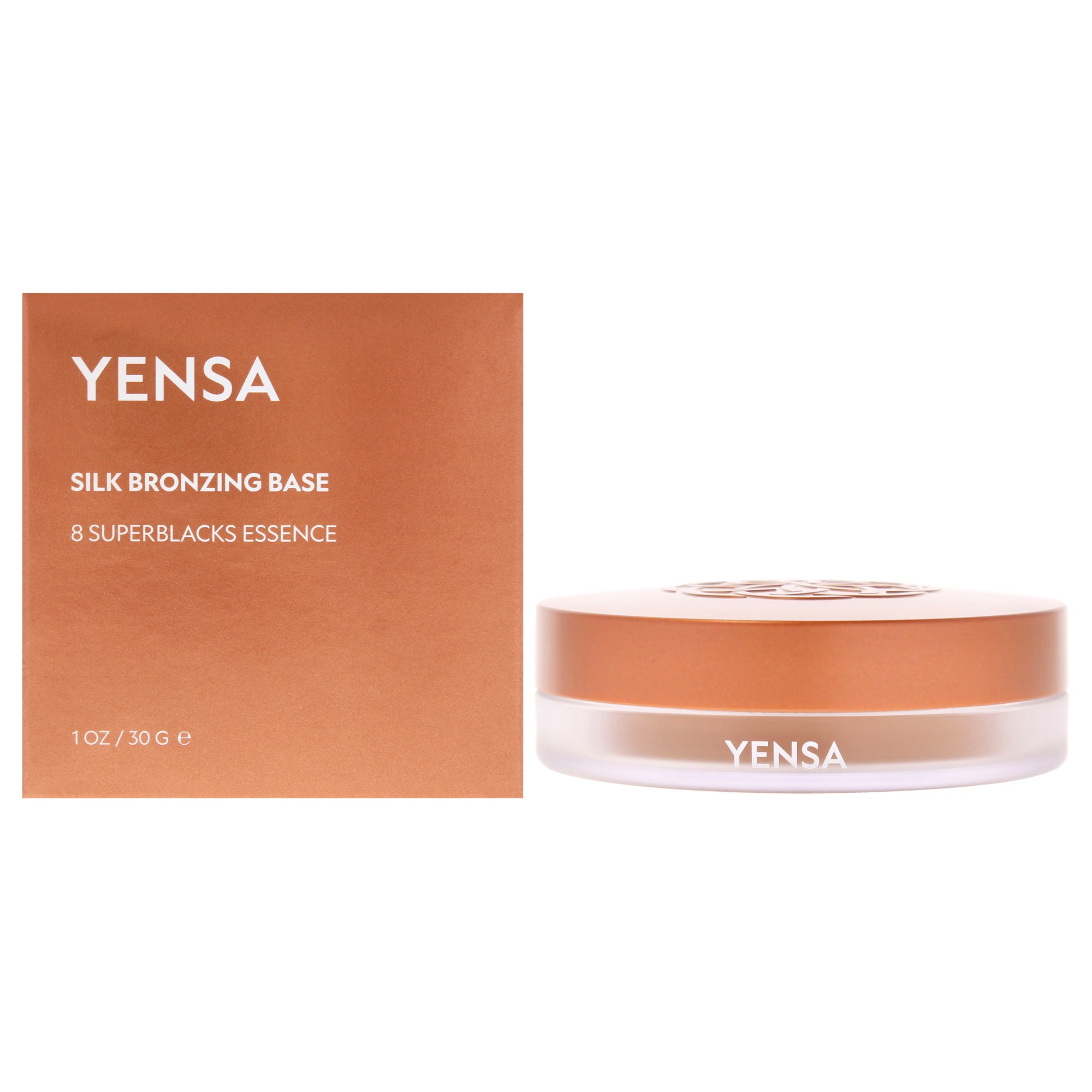 

База под бронзер Silk Bronzing Base - Sunlit Glow от Yensa для женщин - 28 г бронзера, прозрачный