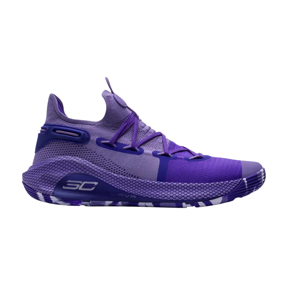 Кроссовки Wmns Curry 6 Under Armour, фиолетовый