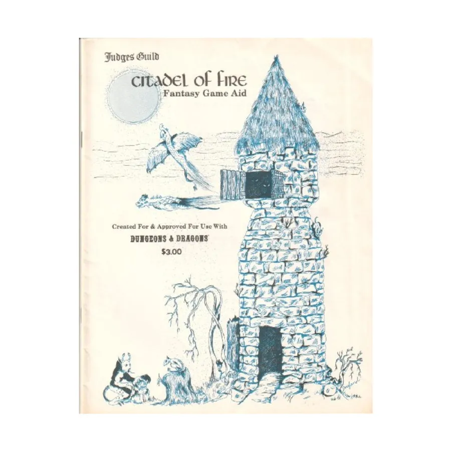 

Модуль Citadel of Fire (1st Edition, 2nd Printing), Dungeons & Dragons Fantasy Modules (A - C) (Judges Guild)