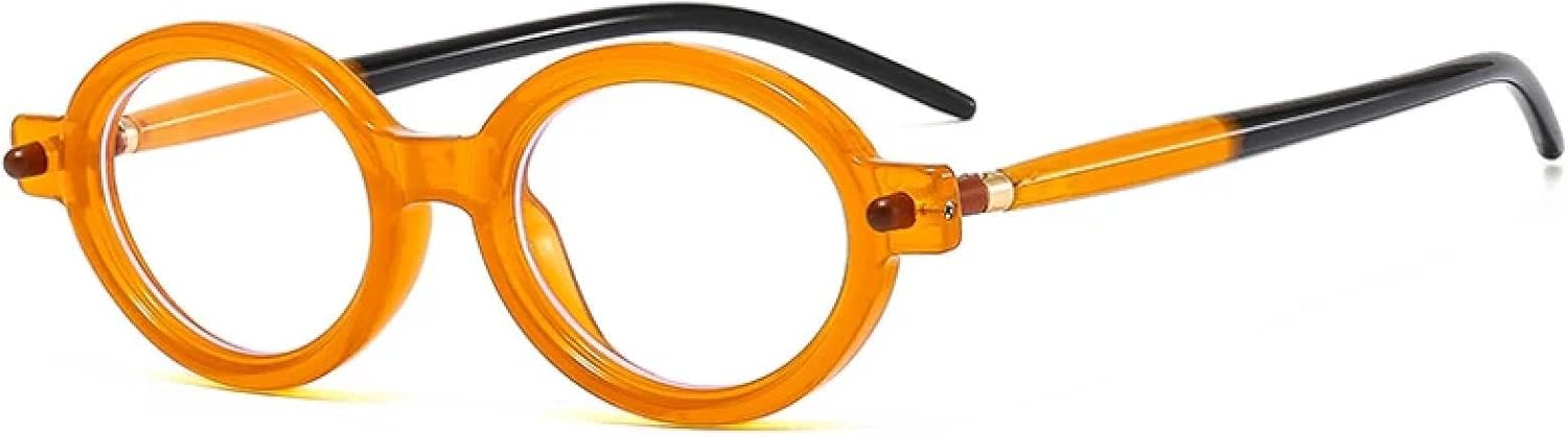 

Модные солнцезащитные очки для женщин в стиле ретро с прозрачными линзами, для мужчин в стиле панк, солнцезащитные очки с защитой от УФ-излучения UV400 SZVVBKK, Orange Clear