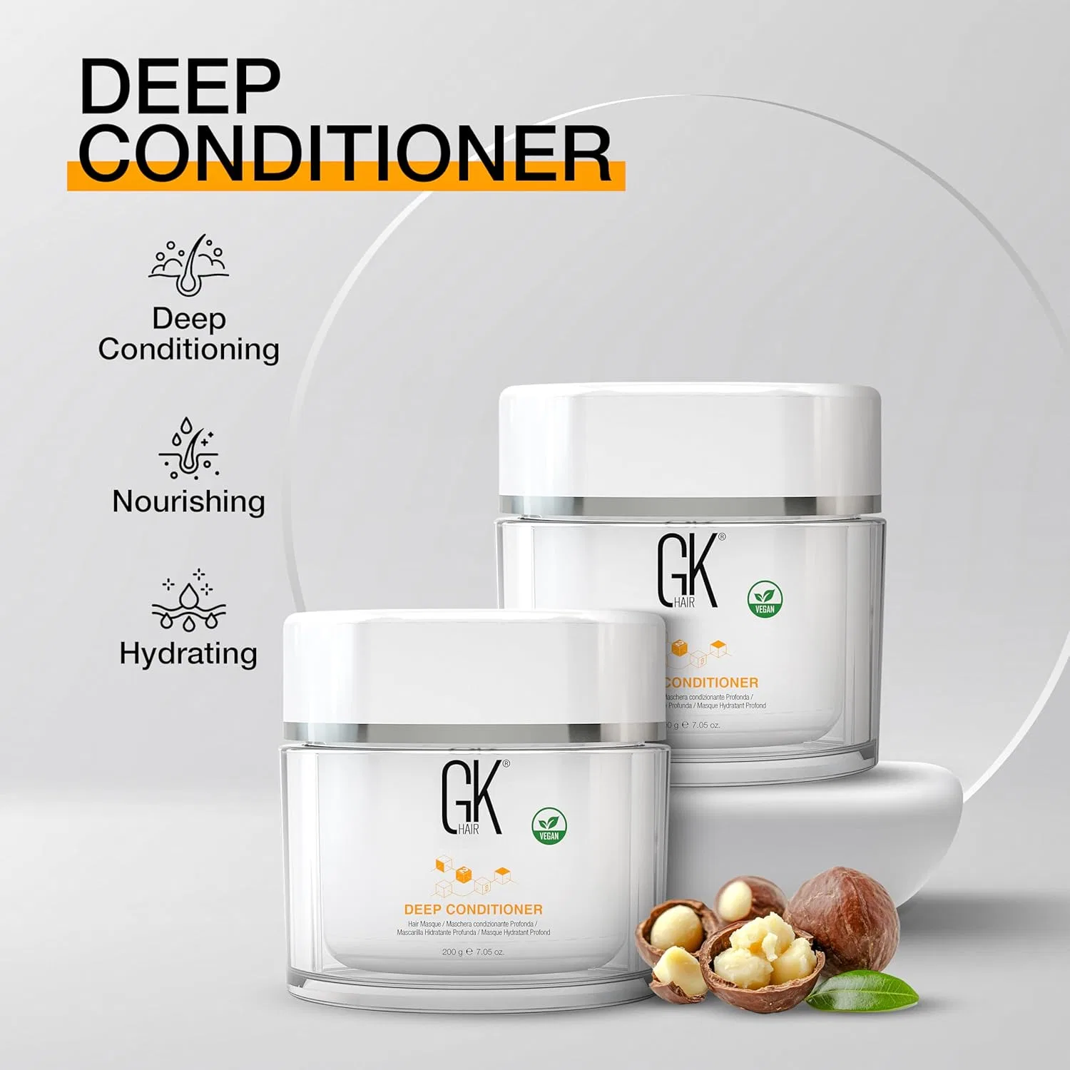 Интенсивный кондиционер Deep Conditioner Hair Treatment от Global Keratin GKhair Gk Hair — фото 4