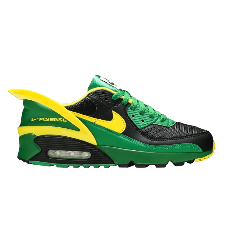 

Кроссовки Nike Air Max 90 FlyEase 'Oregon Ducks', зеленый