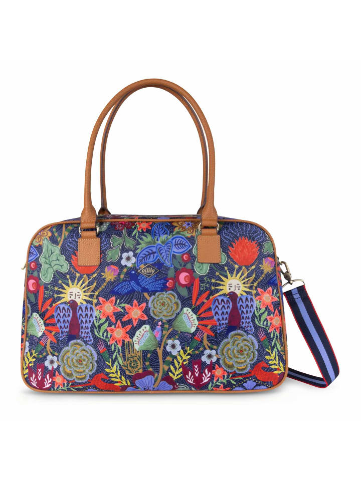 

Сумка через плечо Schokland Treasures Carine, 42 см, в патриотическом синем цвете Oilily