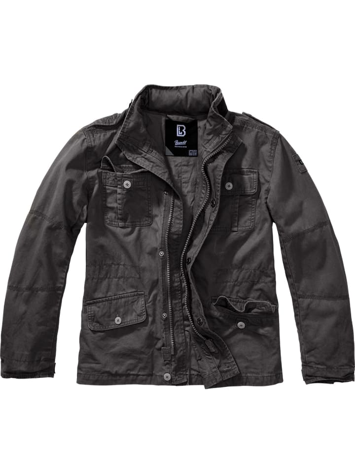 

Детская куртка Britannia, функциональная куртка черного цвета Brandit