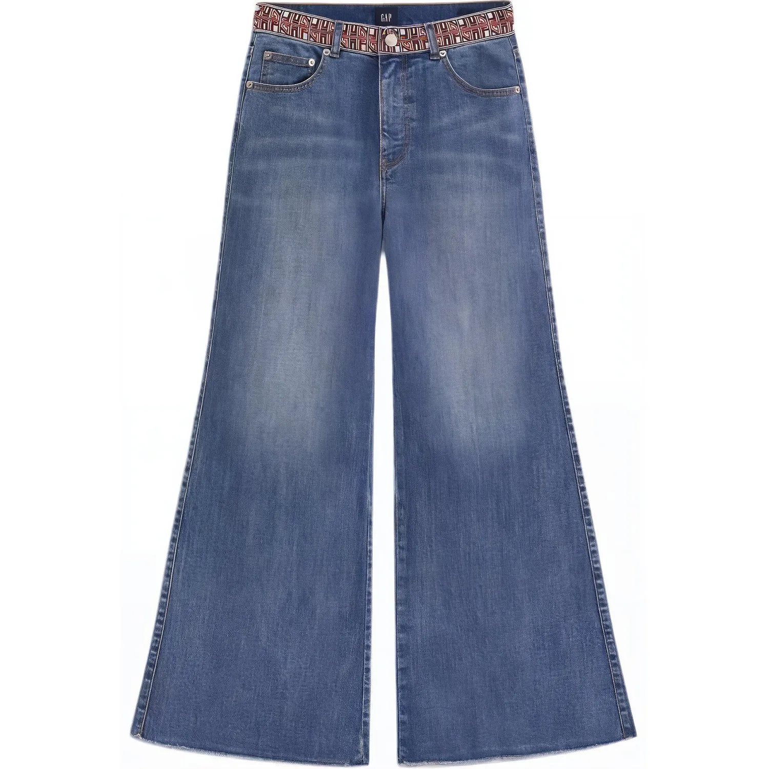 Джинсы женские ZHONGGUOJINGJU GAP, Medium Washed