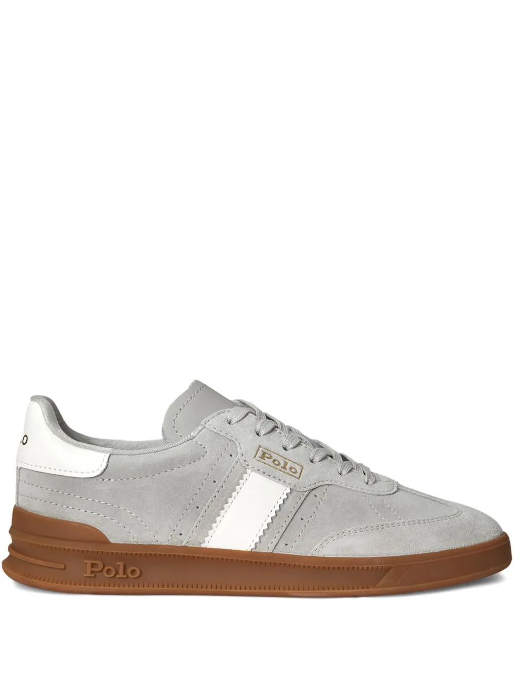 Кроссовки со вставками POLO RALPH LAUREN, серый