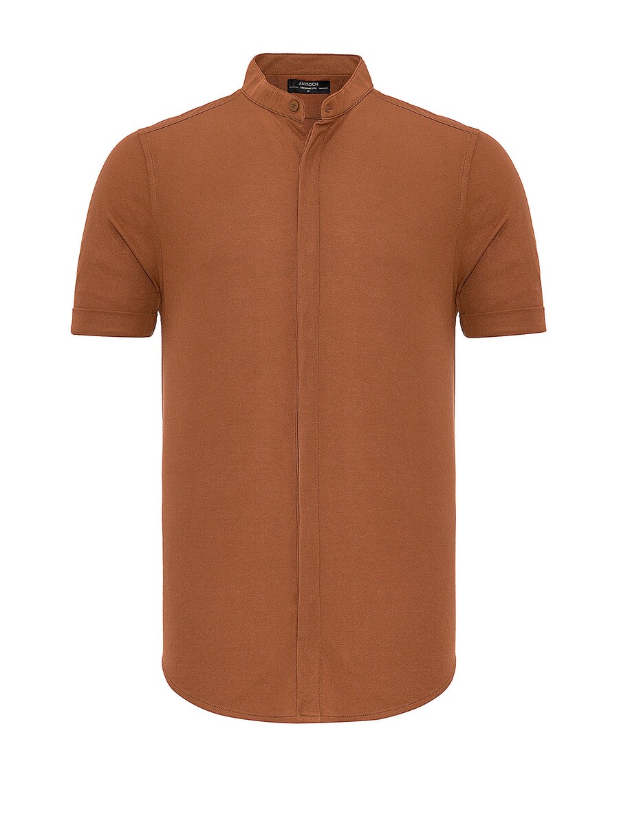 

Рубашка Slim Fit на пуговицах Antioch, коричневый