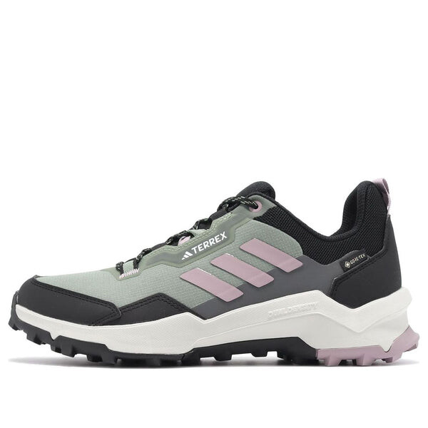 Кроссовки terrex ax4 gore-tex 'green purple black' Adidas, зеленый