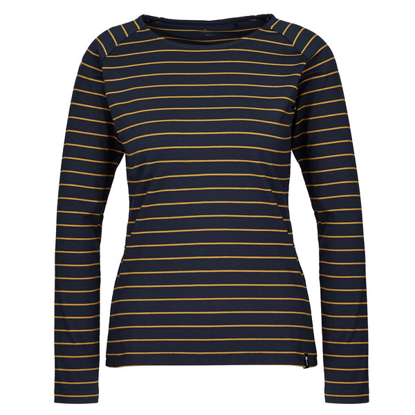 

Лонгслив FRILUFTS, цвет Bright White/Bering Sea Stripe