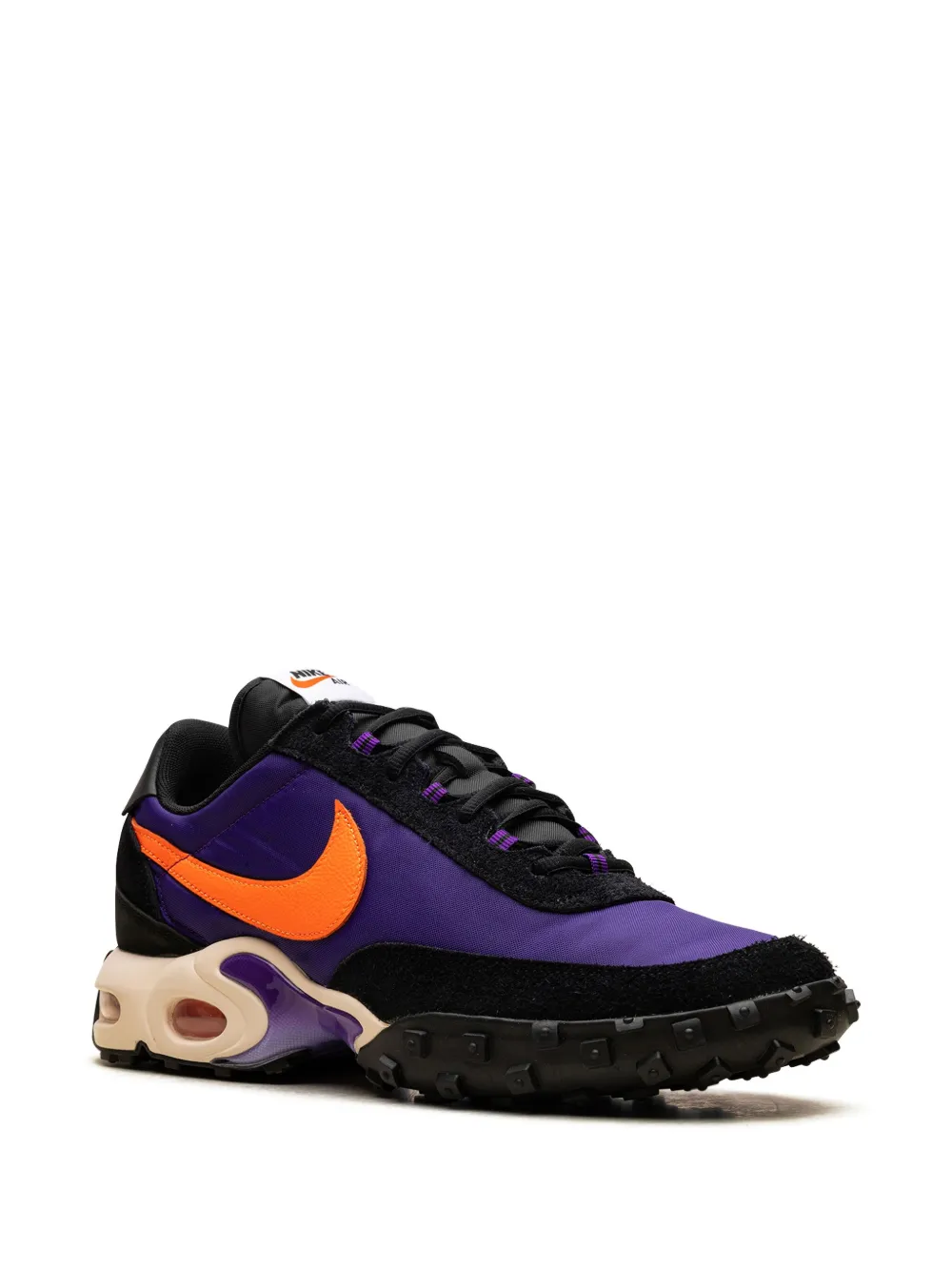 Кроссовки Air Max Waffle Racer Voltage Purple/Total Orange/Black Nike, фиолетовый — фото 2