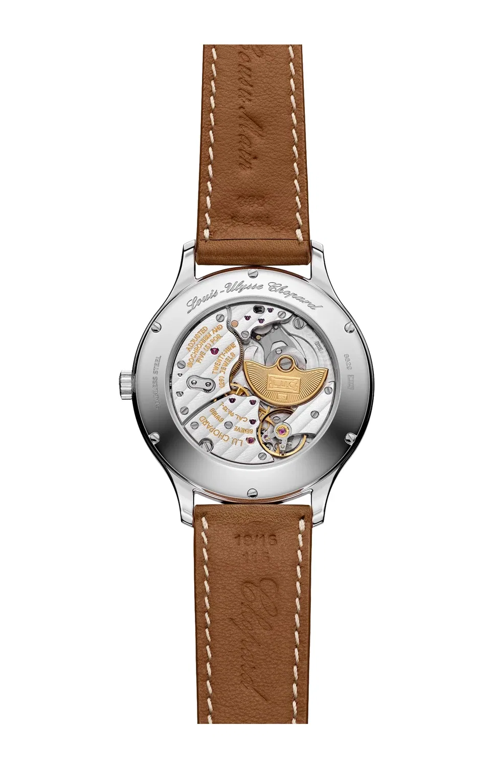 L.U.C XPS VERDE FORESTA 40 ММ, АВТОМАТИЧЕСКИЕ, LUCENT STEEL - 168629-3001 CHOPARD, золотой — фото 4