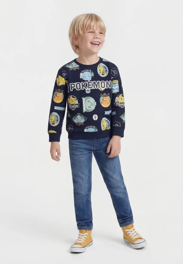 Толстовка nmmjazy с изображением покемона Name It, Navy Blazer