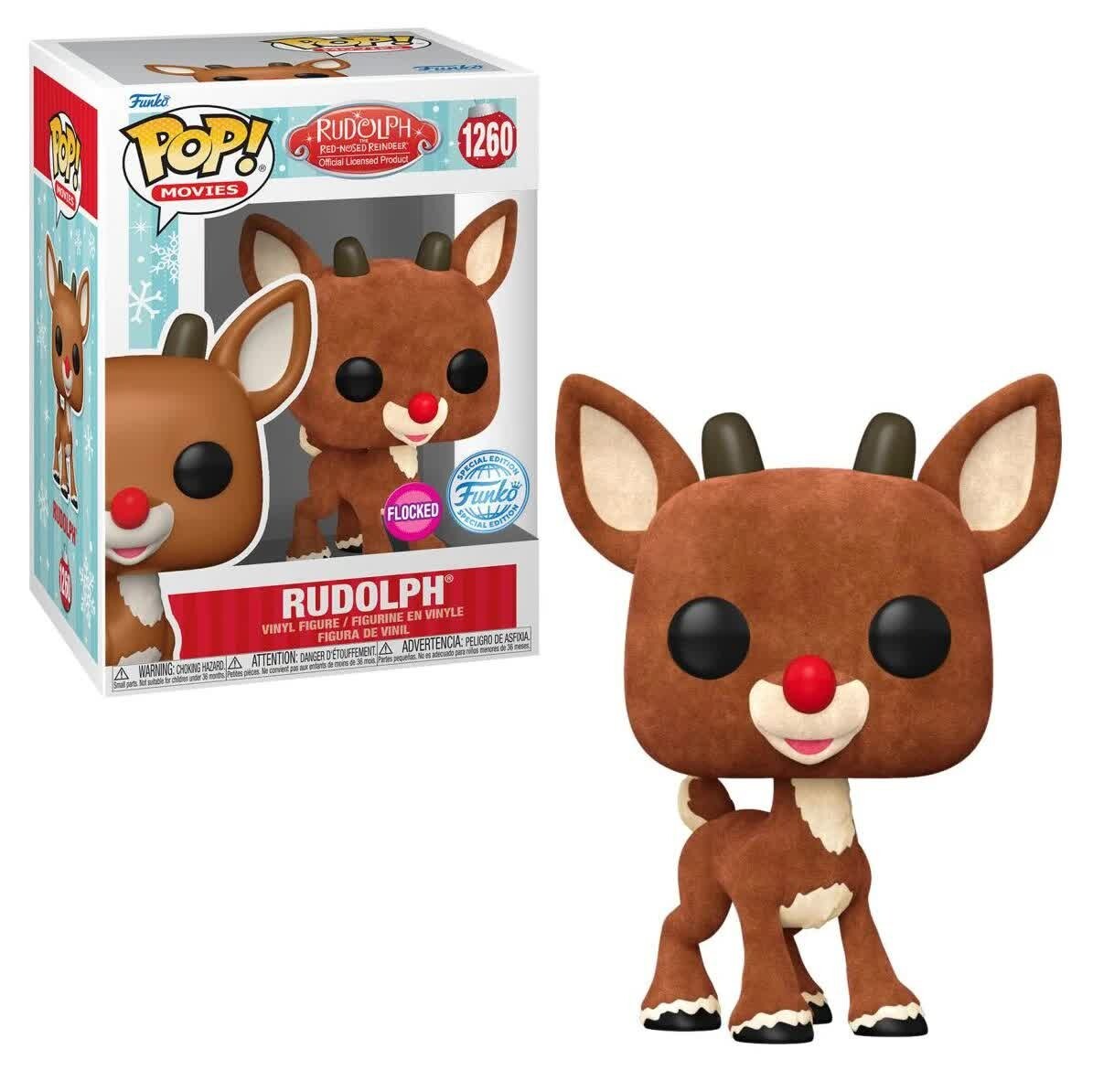 

Funko POP Rudolph The Red-Nosed Reindeer 1260 Рудольф стайка, специальный выпуск Funko POP!