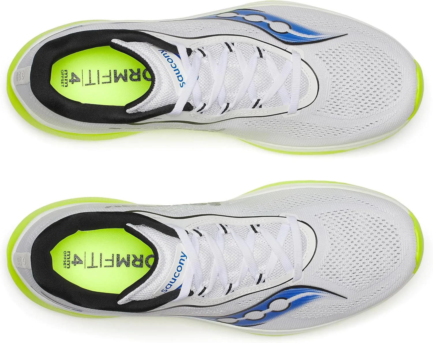 Мужские кроссовки Saucony Kinvara 15, белый/желтый — фото 4