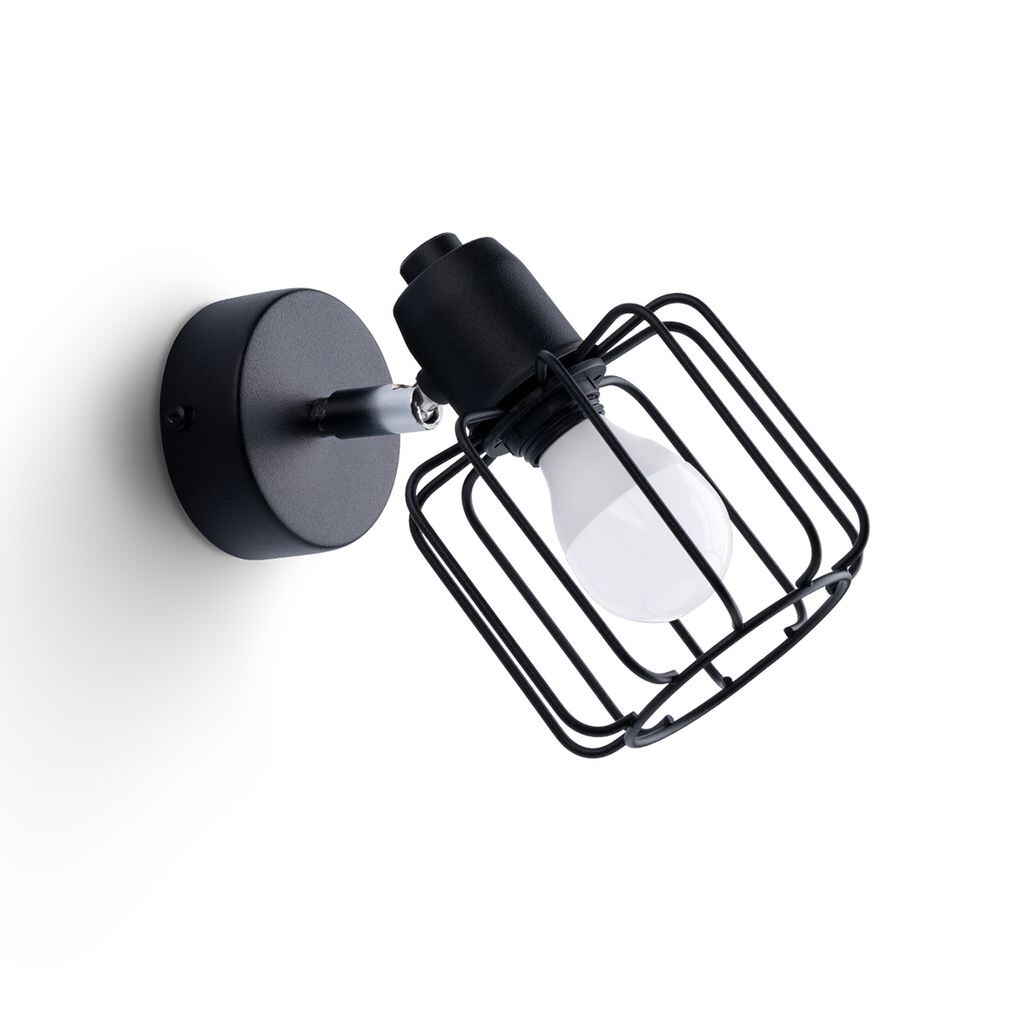 

Настенный светильник BELUCI 1 черный 1xE14 40Вт сталь 18x15x14см Sollux Lighting