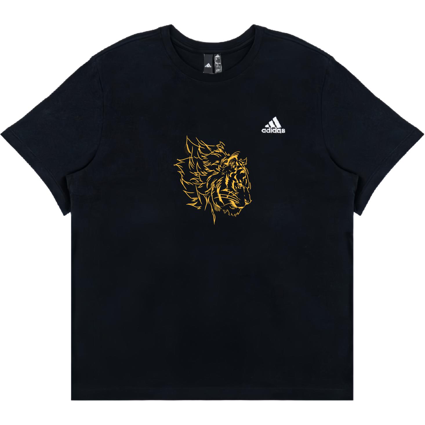 

Adidas Футболка унисекс черная, Черный, Adidas Футболка унисекс черная