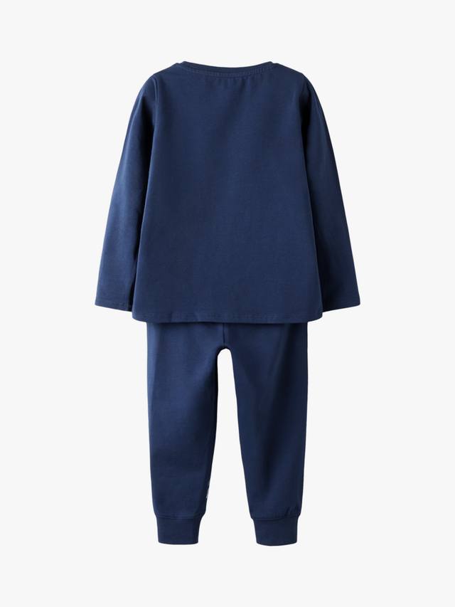 Детский комплект пижамы Bluey с длинными рукавами NAME IT, Navy Blazer — фото 4