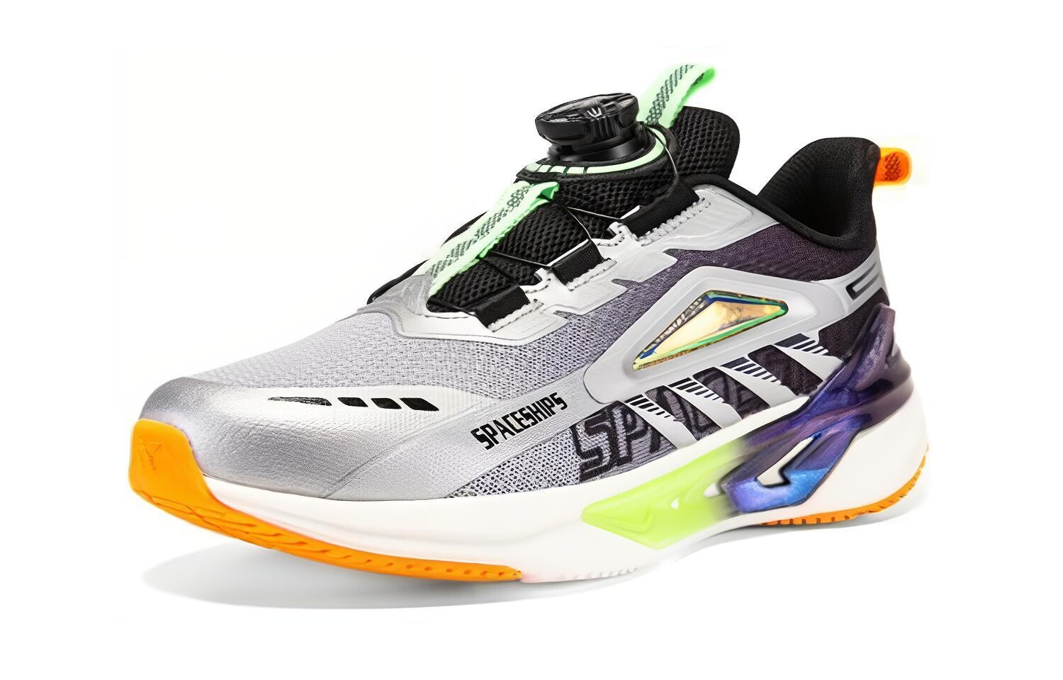 

Детские кроссовки GS Low-top New Metal Silver/black Xtep, белый