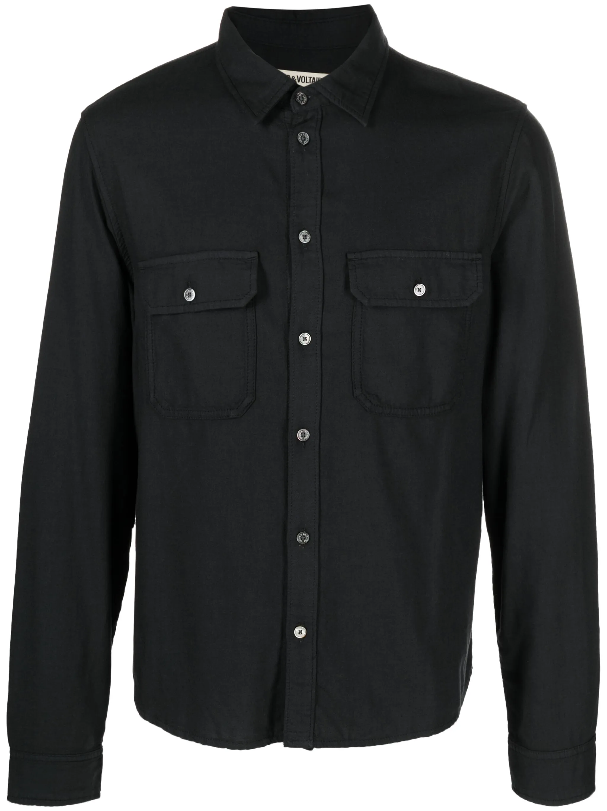 

Рубашка из хлопчатобумажной смеси Stan Zadig&Voltaire, серый