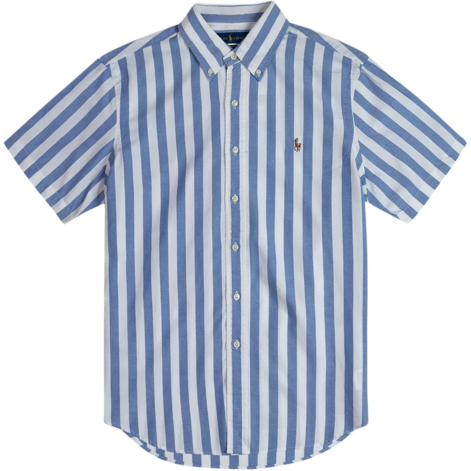 Рубашка мужская SS25 Polo Ralph Lauren, Blue White