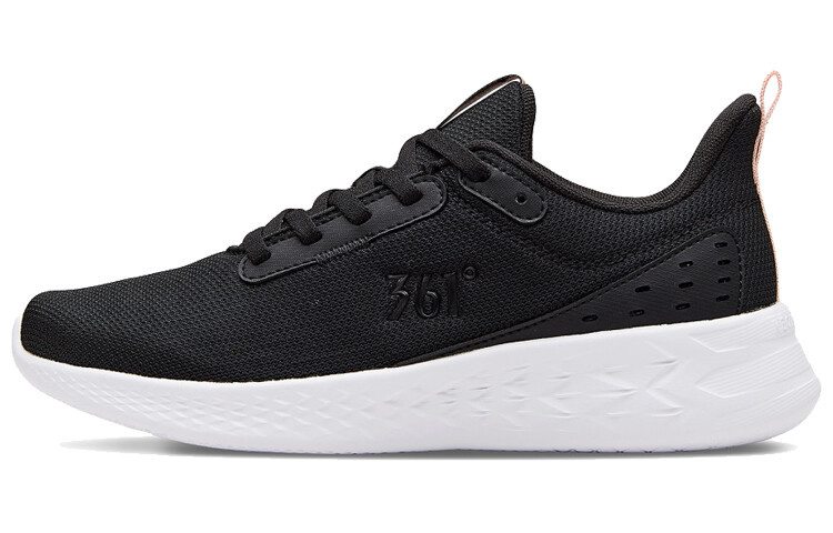 

Кроссовки женские низкие Obsidian Black/Soft Pink 361°
