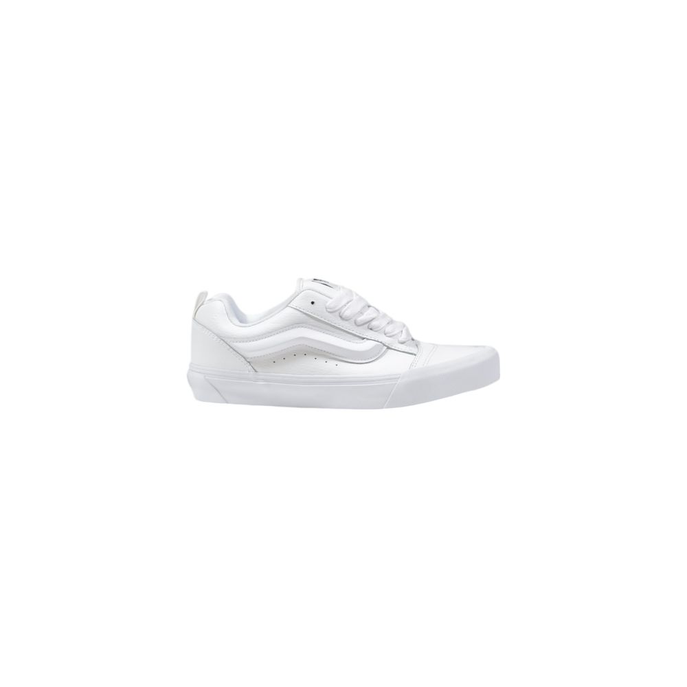 

Белые кожаные кроссовки Vans