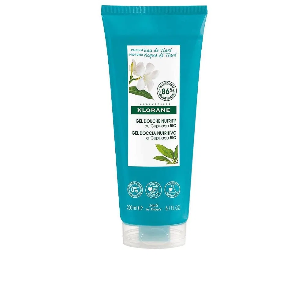 Питательный гель для душа Klorane Gel Skin Eau De Tiarè Klorane