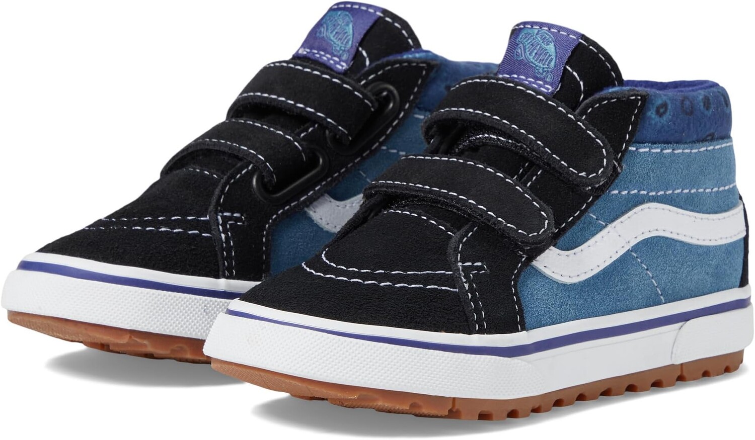 

Кроссовки SK8-Mid Reissue V MTE-1 Vans, цвет Paisley Black/Blue