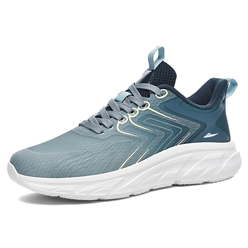 

Амортизирующие нескользящие дышащие низкие кроссовки для бега men's Kuding, синий