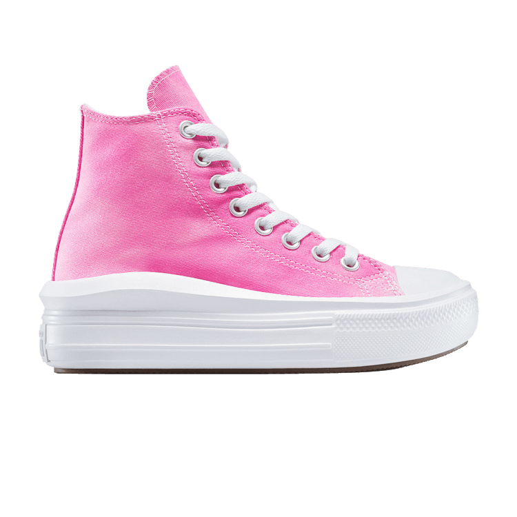 

Кроссовки Chuck Taylor All Star Move Platform High GS 'Chaos Fuchsia', розовый