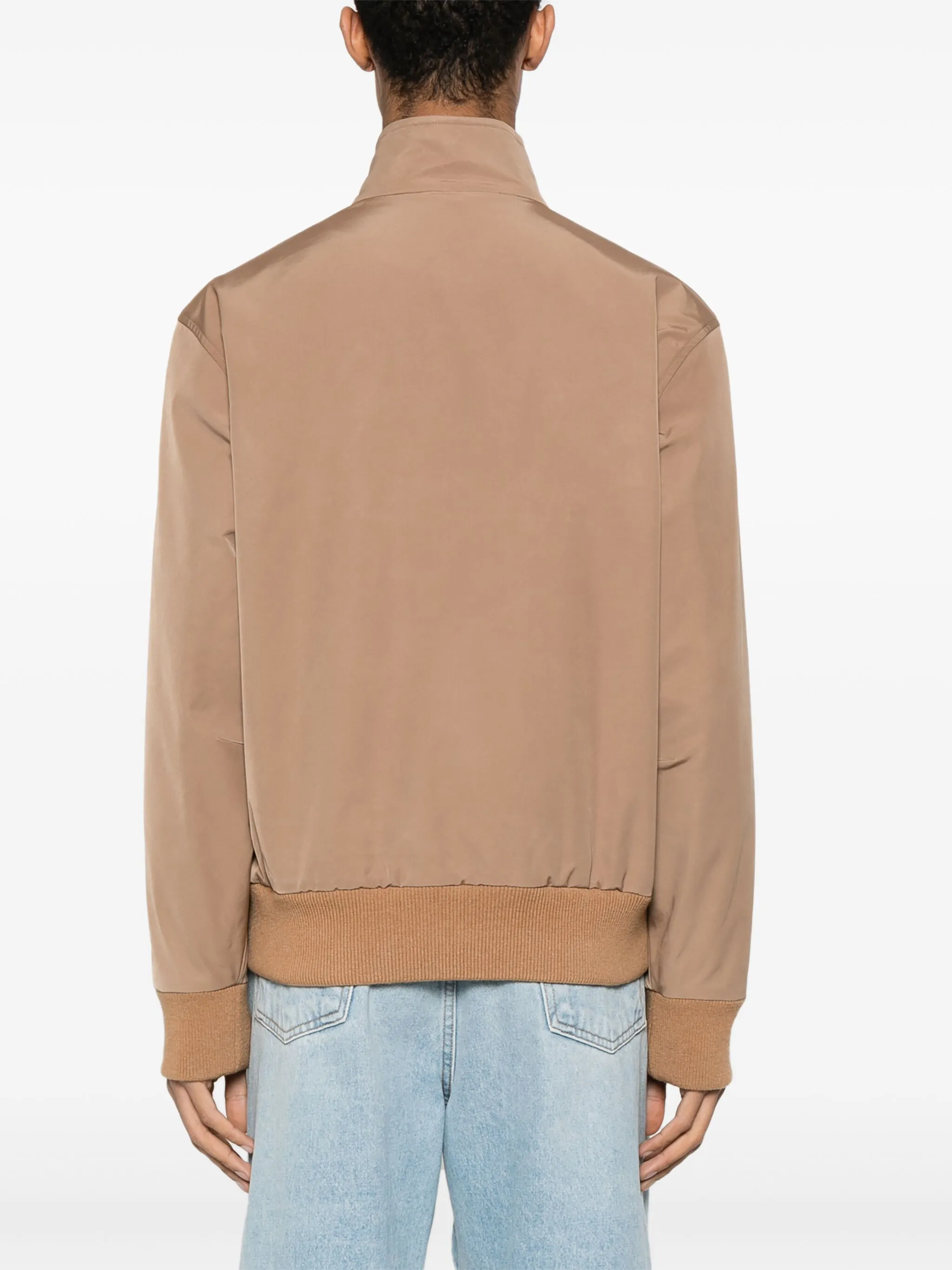 Двусторонняя куртка с узором GG Supreme Gucci, коричневый — фото 4