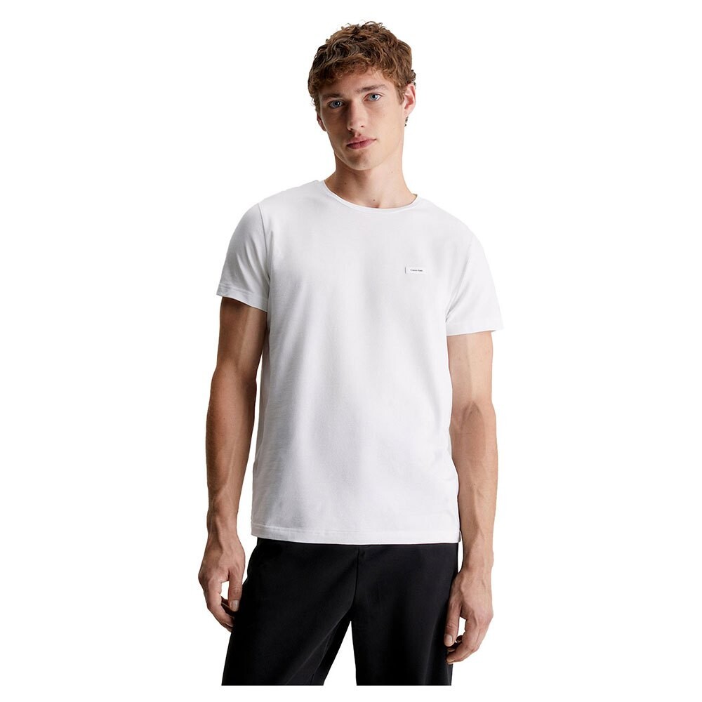 

Футболка с коротким рукавом Calvin Klein Stretch Slim Fit, белый