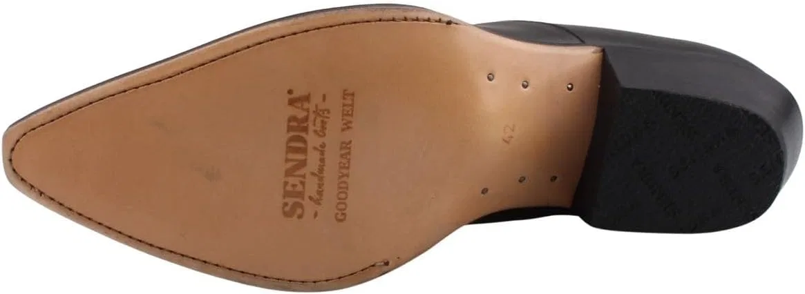 Туфли Sendra Boots Herren Halbschuh, Black — фото 4