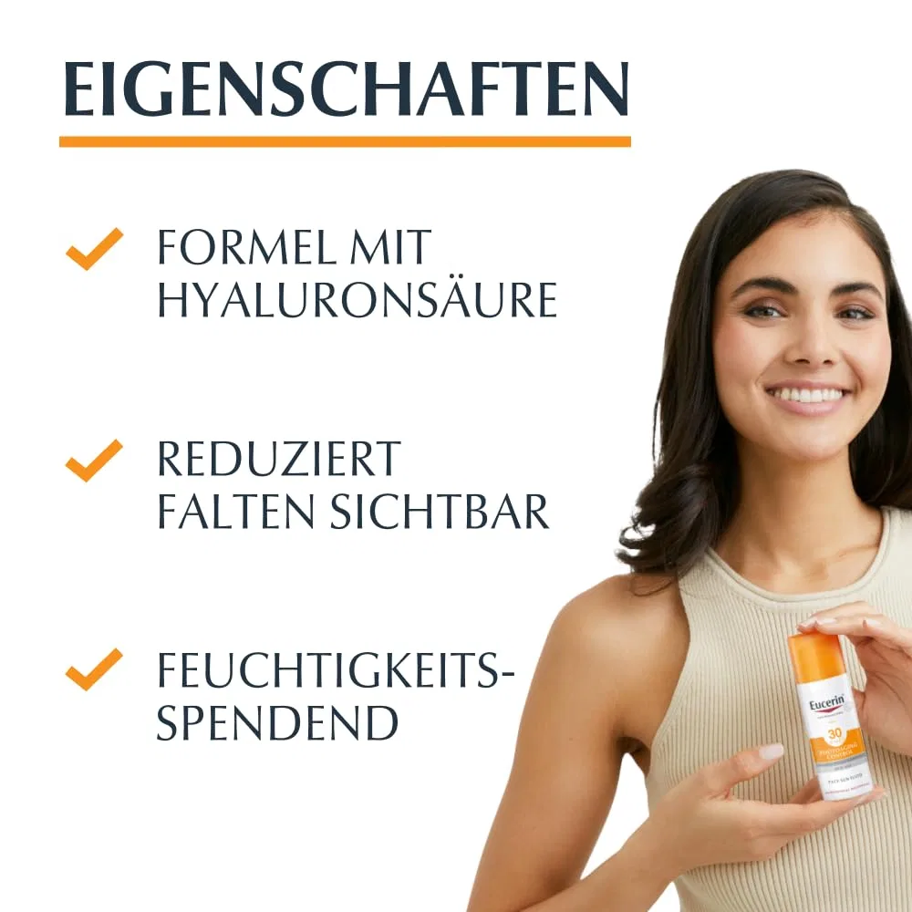 Солнцезащитный флюид для лица «Photoaging Control Face Sun Fluid SPF 30» от Eucerin, 50 мл Eucerin — фото 2