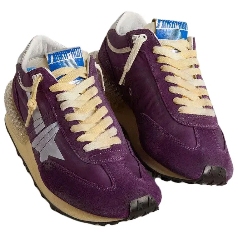 Кроссовки Marathon Golden Goose Purple — фото 4