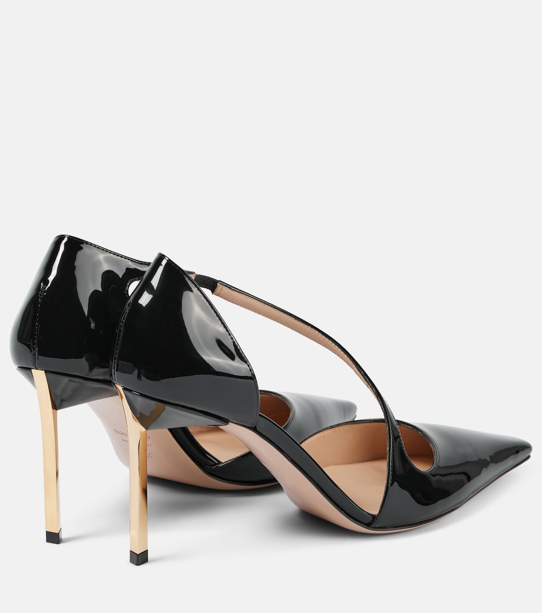 Туфли из лакированной кожи Newton Tom Ford, черный — фото 2