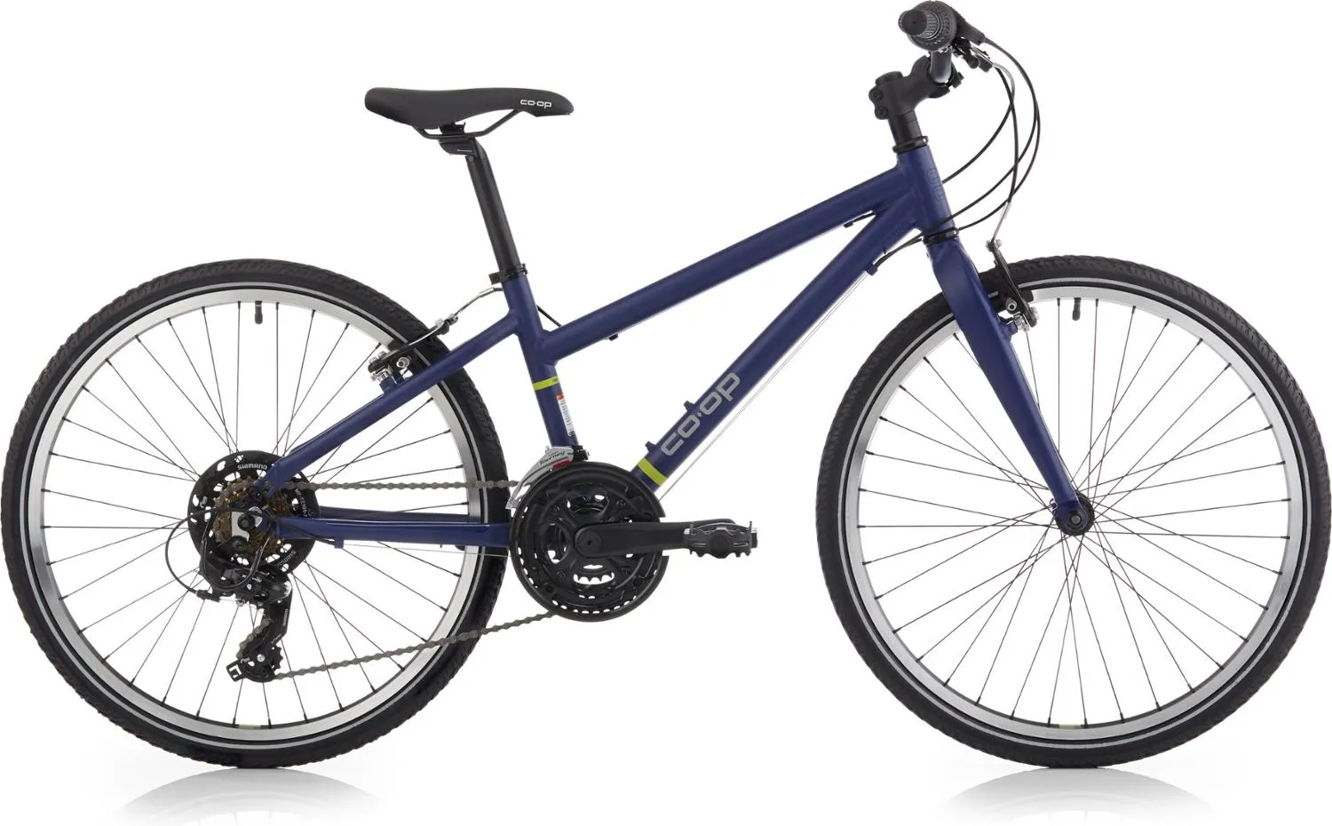 

Детский велосипед REV CTY 24 с низкой рамой Co-op Cycles, Berry Blue