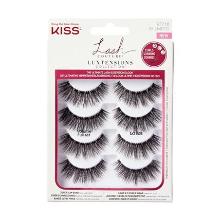 

Kiss Искусственные ресницы Luxtension Multipack Volume Полный набор