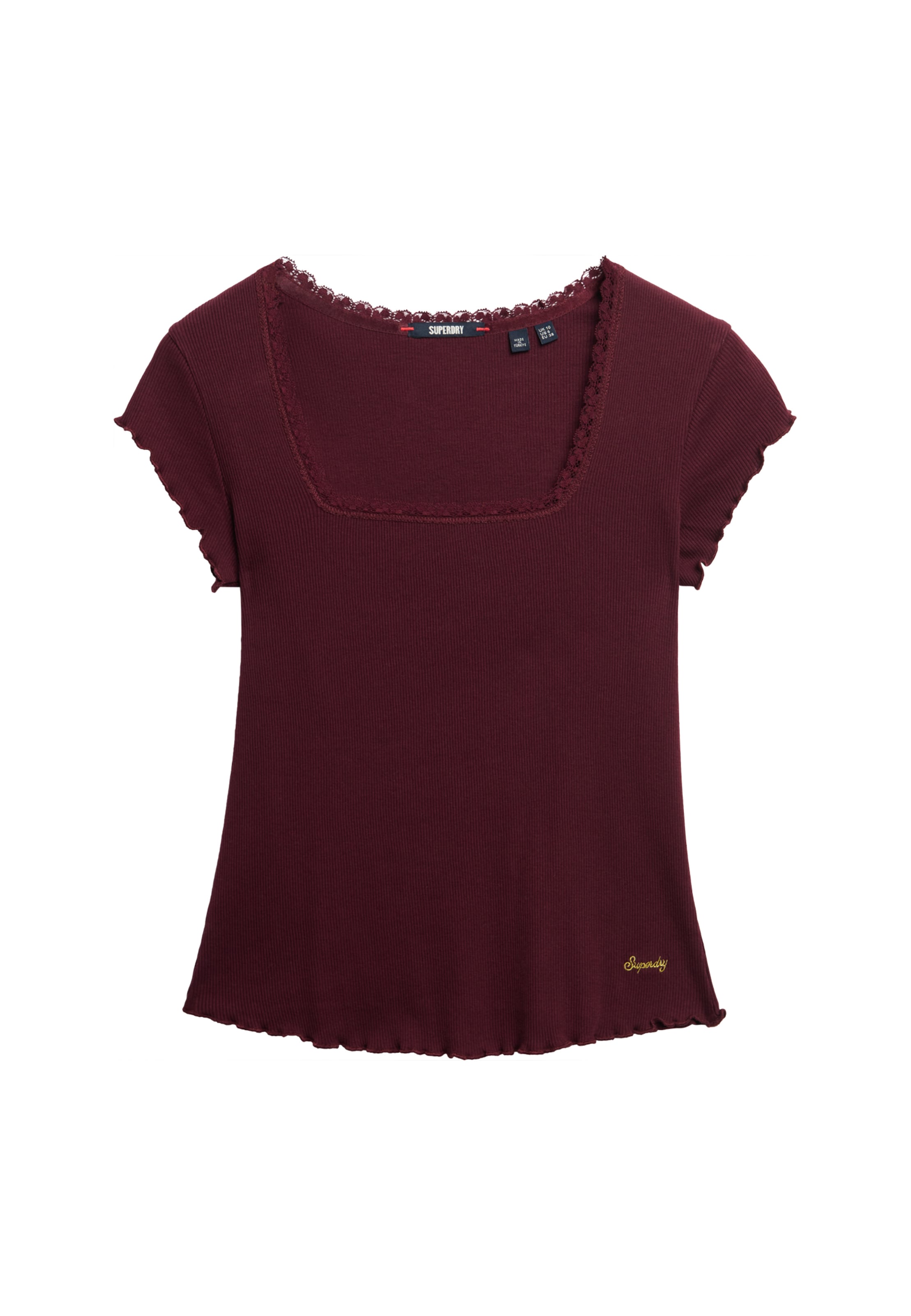 

Superdry & Co Футболка 'Essential' в цвете Blood Red